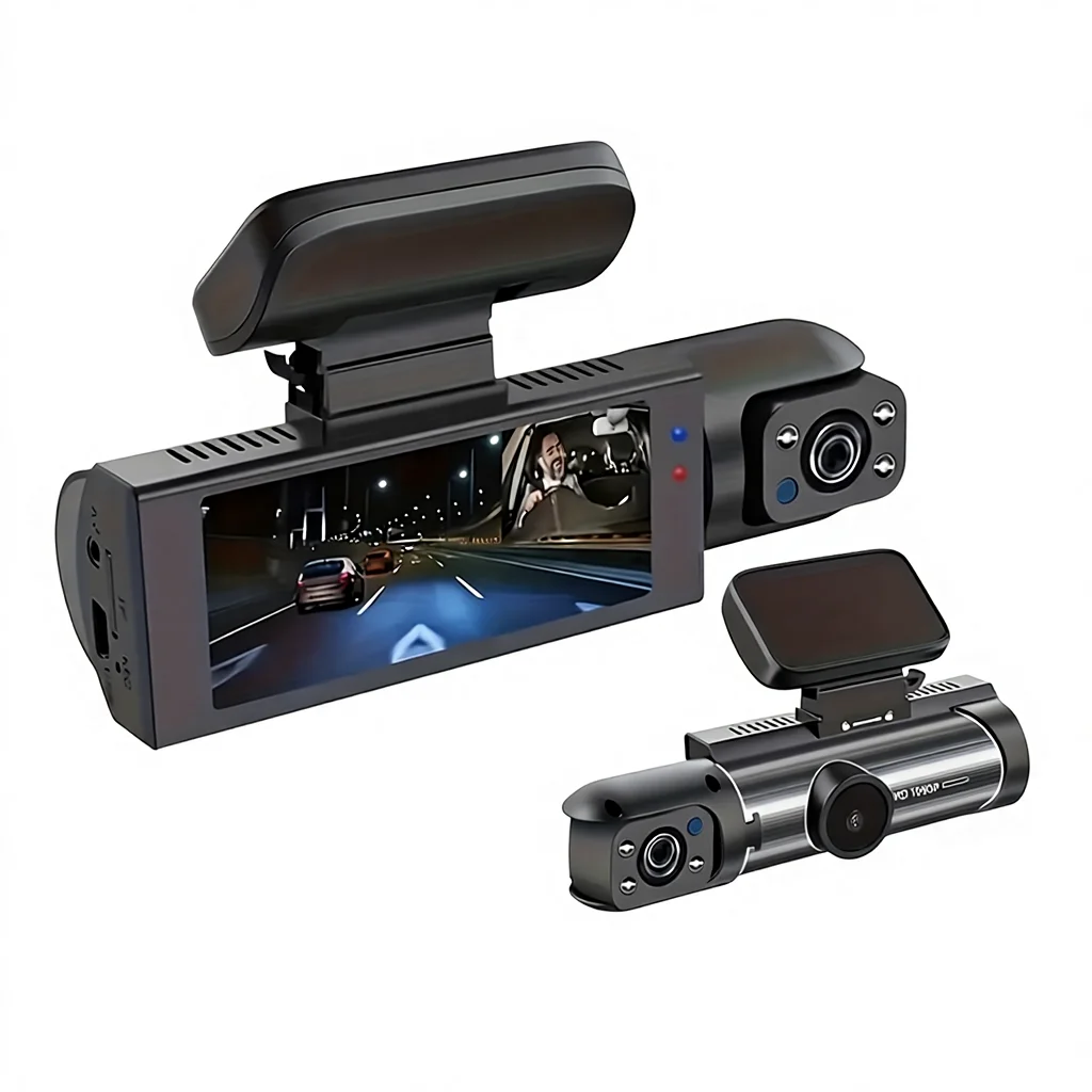 Видеорегистратор HT 2026, хит продаж, 1080p HD, Wi-Fi, с двумя камерами (фронтальная и задняя), угол обзора 170° ° Широкоугольная камера ночного видения с датчиком движения и экраном 3,16 дюйма
Видеорегистратор HT 2026, хит продаж, 1080p HD, Wi-Fi, с двумя камерами (фронтальная и задняя), угол обзора 170° ° Широкоугольная камера ночного видения с датчиком движения и экраном 3,16 дюйма