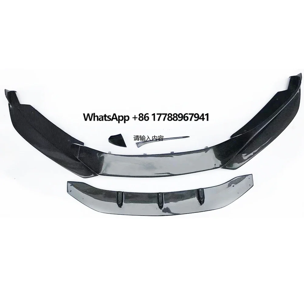 Real Carbon Fiber Front Bumper Chin Lip Splitter for I8 Auto Car Styling Racing Parts
Real Carbon Fiber Front Bumper Chin Lip Splitter for I8 Auto Car Styling Racing Parts