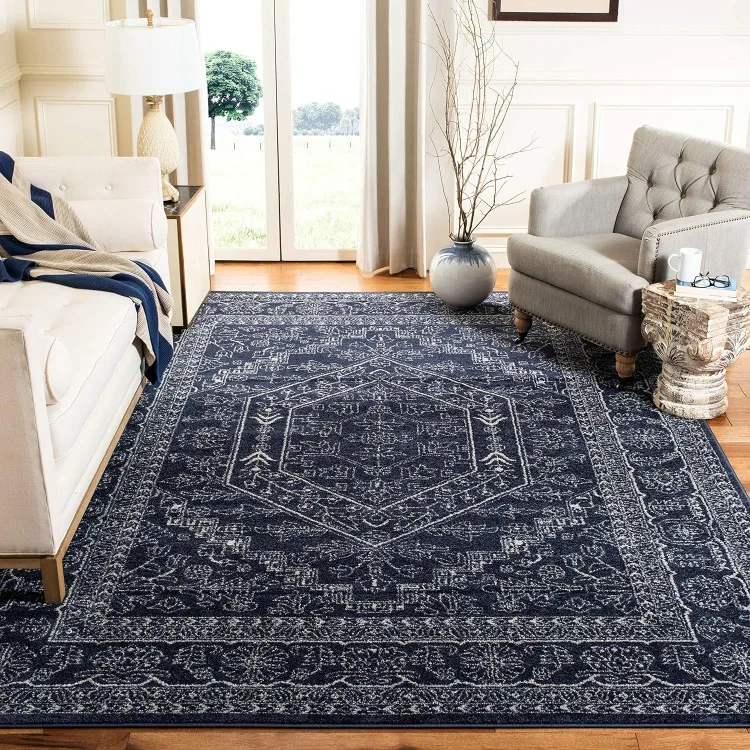 Коврик SAFAVIEH Adirondack Collection — 9 футов x 12 дюймов, темно-синий и цвет слоновой кости, дизайн восточного медальоона, не линяет и легкий уход, идеально подходит для
Коврик SAFAVIEH Adirondack Collection — 9 футов x 12 дюймов, темно-синий и цвет слоновой кости, дизайн восточного медальоона, не линяет и легкий уход, идеально подходит для