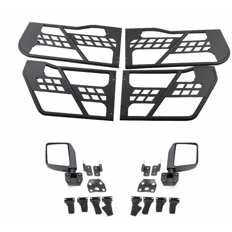 XDSVISHN For Jeep 2018-2025 Wrangler JL Gladiator JT 4-Door Off-Road Safiri Half Door W/ Mirror Black Steel Tubular Half Door
XDSVISHN For Jeep 2018-2025 Wrangler JL Gladiator JT 4-Door Off-Road Safiri Half Door W/ Mirror Black Steel Tubular Half Door