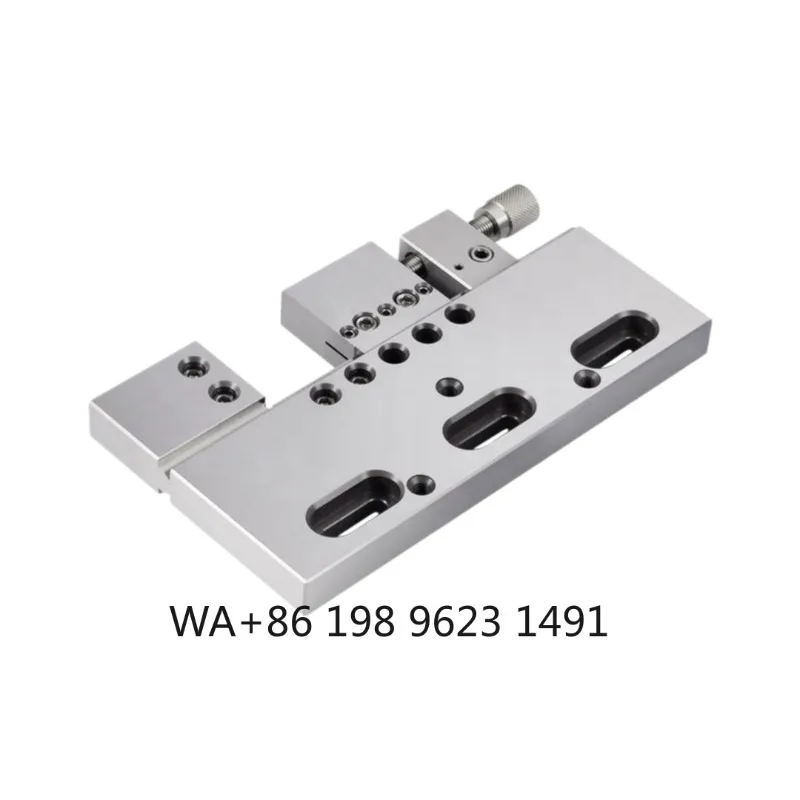 3A-210008-100 Precision Wire Cut EDM Vise 0.005mm High Parallelism HRC50-55 Stainless Steel Manual Clamp for Small Workpiece
3A-210008-100 Precision Wire Cut EDM Vise 0.005mm High Parallelism HRC50-55 Stainless Steel Manual Clamp for Small Workpiece