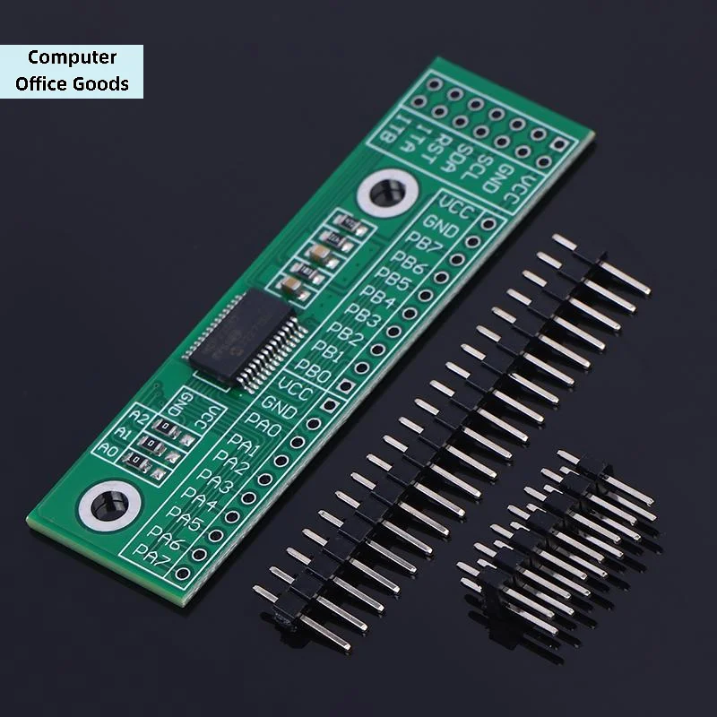 【MCP23017-E/SS I2C IIC Expander Board Module 16bit I/O Extension Module Pin Board IIC Input/Output Expansion Board】
【MCP23017-E/SS I2C IIC Expander Board Module 16bit I/O Extension Module Pin Board IIC Input/Output Expansion Board】