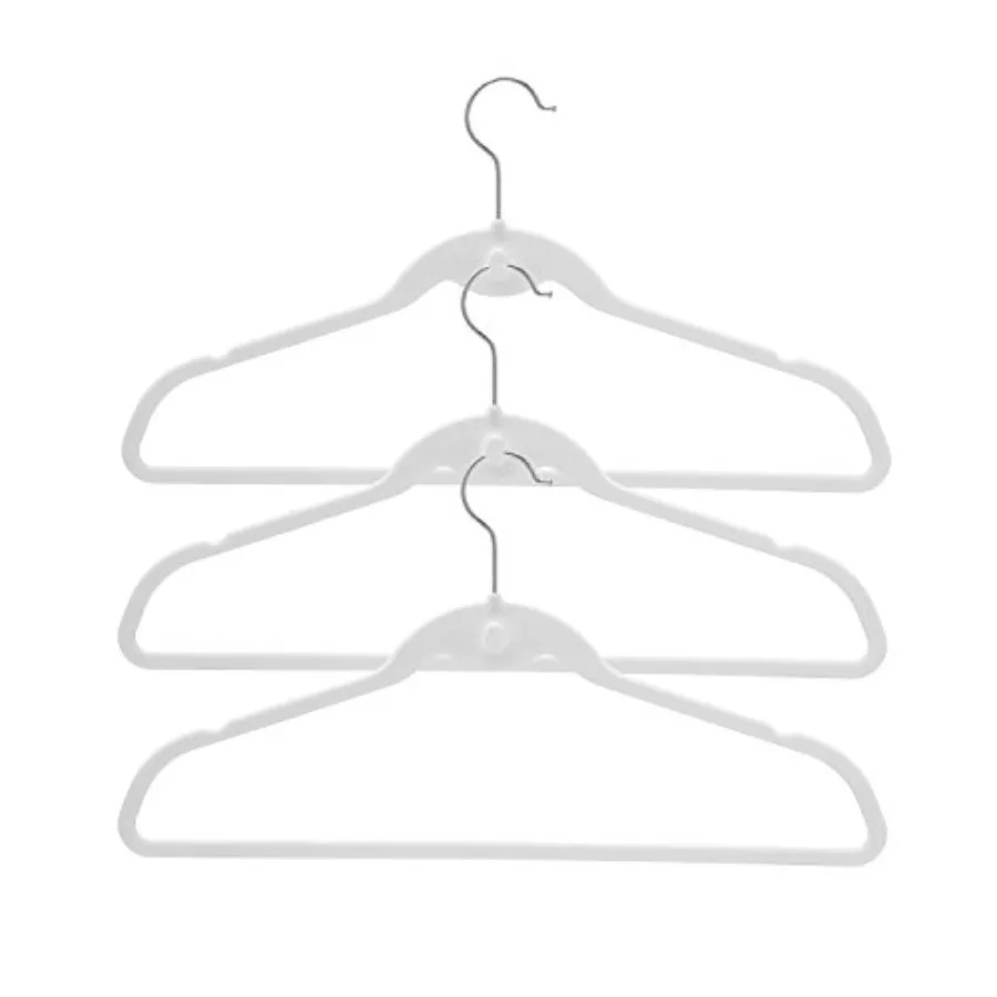 Prettyia Cascade Hangers White Steel Swivel Hooks -Slim Sturdy Saves You Extra Space - Box of 20
Prettyia Cascade Hangers White Steel Swivel Hooks -Slim Sturdy Saves You Extra Space - Box of 20
