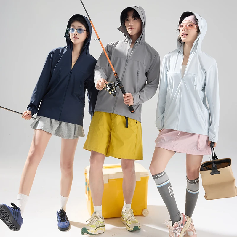 Summer Outdoor Fishing Casual Sweat Absorbing Quick Drying Sun Protection Clothing Couples Loose Comfortable UV Resistant Jacket
Summer Outdoor Fishing Casual Sweat Absorbing Quick Drying Sun Protection Clothing Couples Loose Comfortable UV Resistant Jacket