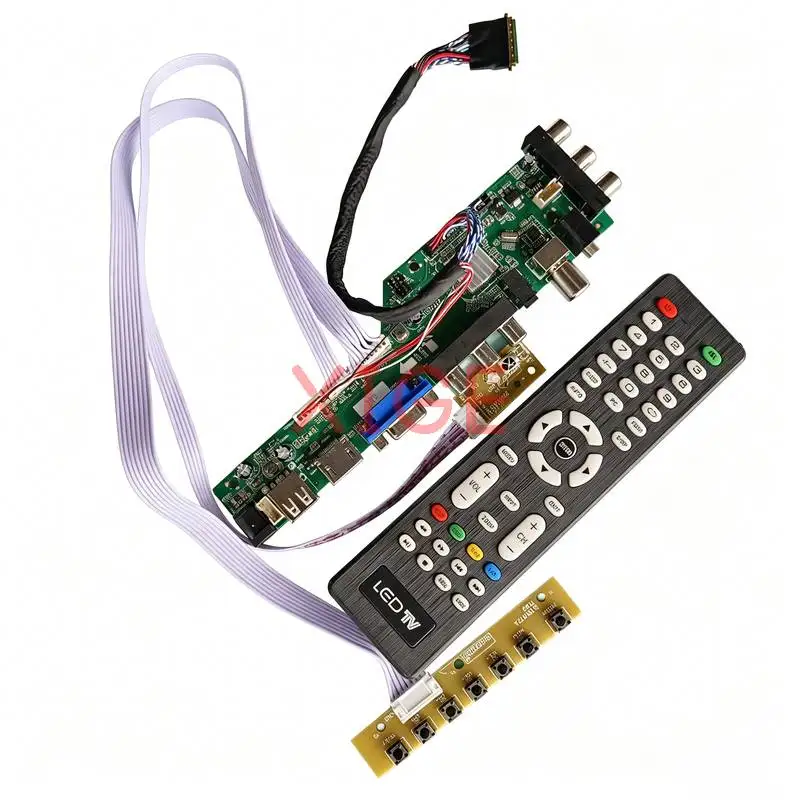 For B156XW02 B156XW06 B156XW03 B156XW04 Controller Board Kit DIY Laptop Screen 1366x768 HDMI/VGA/AV/USB/DVB 40-Pin LVDS 1366*768
For B156XW02 B156XW06 B156XW03 B156XW04 Controller Board Kit DIY Laptop Screen 1366x768 HDMI/VGA/AV/USB/DVB 40-Pin LVDS 1366*768