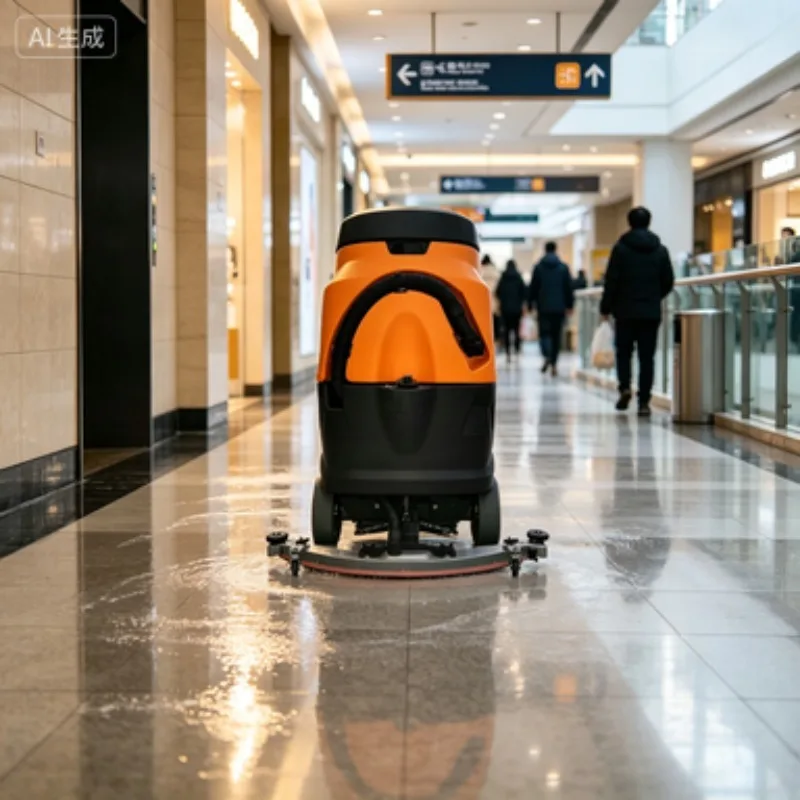 Eco-Friendly Automatic Walk-behind Floor Scrubber with Battery Powered Drive for Quiet and Fume-Free Cleaning of Supermarkets
Eco-Friendly Automatic Walk-behind Floor Scrubber with Battery Powered Drive for Quiet and Fume-Free Cleaning of Supermarkets
