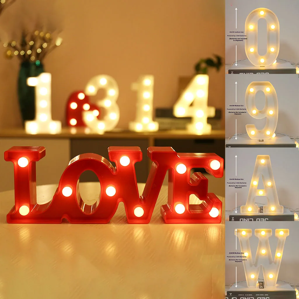 1pc White Decorative Led Light Number Letters Sign Night Lights Marquee For Home Wedding Party Birthday Christmas Decor
1pc White Decorative Led Light Number Letters Sign Night Lights Marquee For Home Wedding Party Birthday Christmas Decor