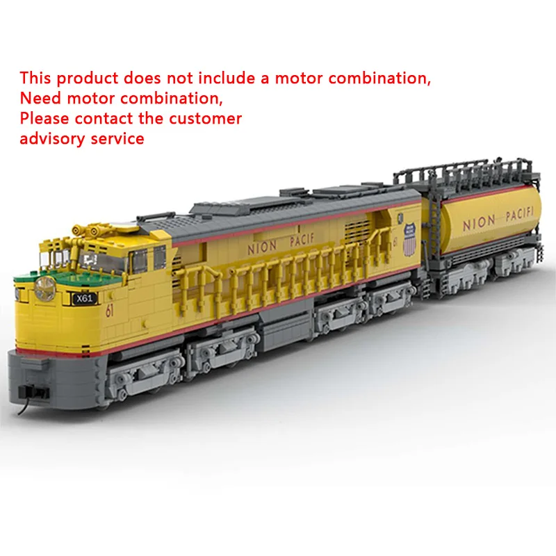 City Car Model MOC Building Bricks GTEL 8500 Electric Locomotive Modular Technology Gifts Holiday Assemble Children Toys Suit
City Car Model MOC Building Bricks GTEL 8500 Electric Locomotive Modular Technology Gifts Holiday Assemble Children Toys Suit