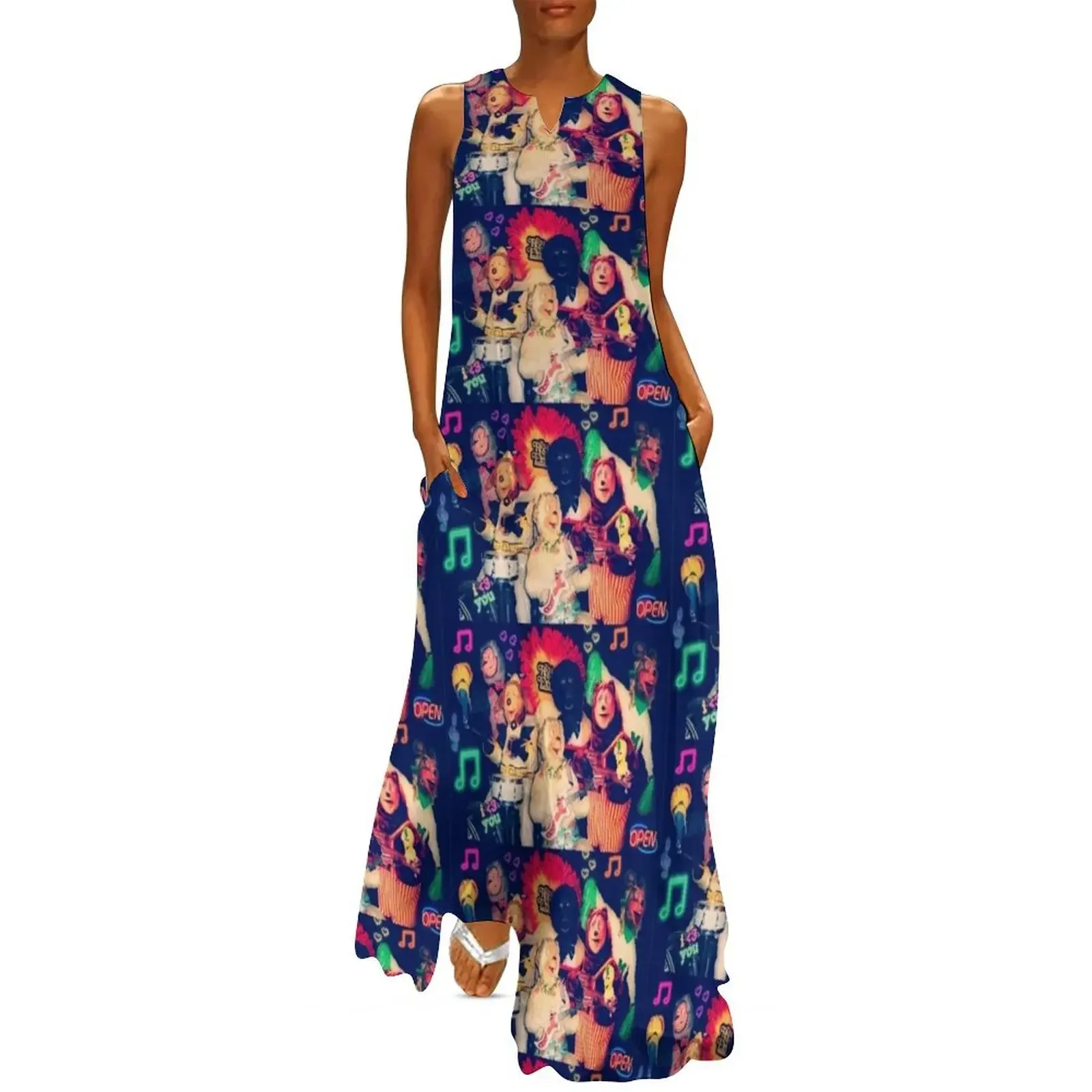 Rock afire explosion! Long Dress dresses korean style dress for women 2025 Dress woman long sleeve
Rock afire explosion! Long Dress dresses korean style dress for women 2025 Dress woman long sleeve