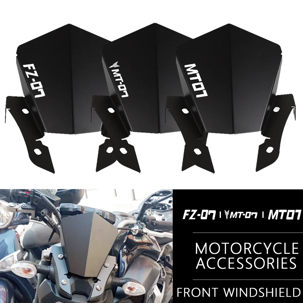 MT07 Motorcycle Accessories Front Windshield Fairing Windscreen Deflector For YAMAHA MT-07 MT 07 FZ07 2013 2014 2015 2016 2017
MT07 Motorcycle Accessories Front Windshield Fairing Windscreen Deflector For YAMAHA MT-07 MT 07 FZ07 2013 2014 2015 2016 2017
