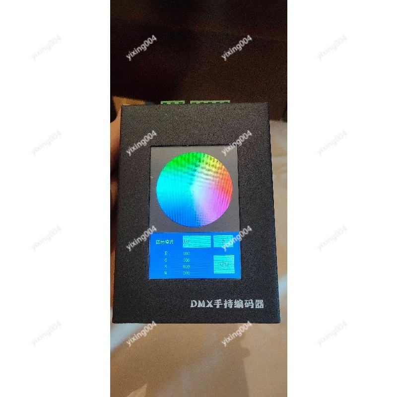 Portable DMX Handheld Programmer, Stage Light Address Encoder Testing Tool
Portable DMX Handheld Programmer, Stage Light Address Encoder Testing Tool