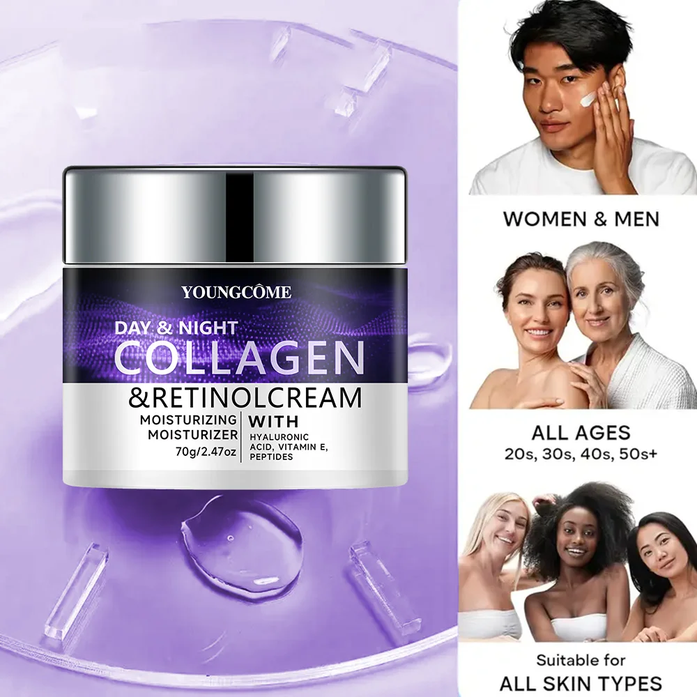Retinol Collagen CreaFace Skin Carem Anti-aging Wrinkle Deep Hydration Moisturizing Skin Health Whitening Exfoliation Women Skin
Retinol Collagen CreaFace Skin Carem Anti-aging Wrinkle Deep Hydration Moisturizing Skin Health Whitening Exfoliation Women Skin