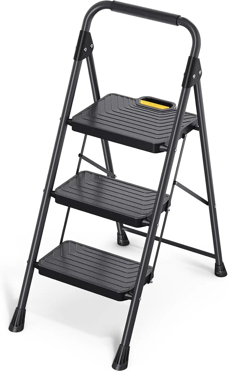 3 Step Ladder, Sturdy Steel Step Stool with Anti-Slip Wide Pedals, Handrail, Safe-Lock Design, Folding Portable for Home,
3 Step Ladder, Sturdy Steel Step Stool with Anti-Slip Wide Pedals, Handrail, Safe-Lock Design, Folding Portable for Home,