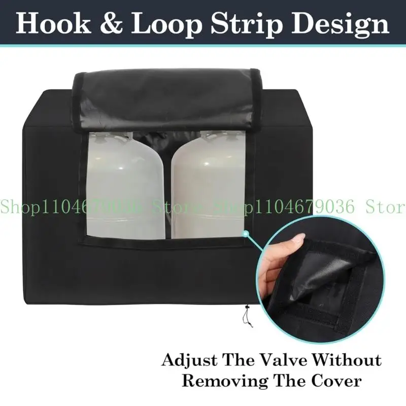 652F Universal Travel Trailer Gas Bottle Cover With Adjustable Straps And Snaps Fits Most Standard 20LB Tanks Weather Resistant
652F Universal Travel Trailer Gas Bottle Cover With Adjustable Straps And Snaps Fits Most Standard 20LB Tanks Weather Resistant