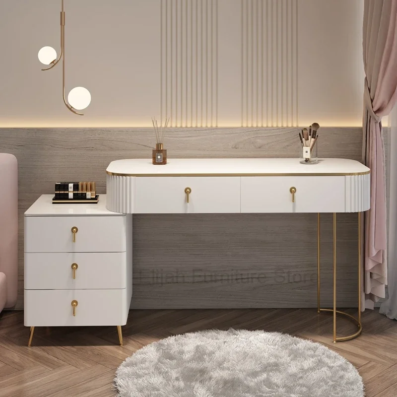 European Luxury Dressing Table White Bedroom Jeweler Cabinet Dresser Near Bed Fashion Penteadeira De Maquiagem Home Furniture
European Luxury Dressing Table White Bedroom Jeweler Cabinet Dresser Near Bed Fashion Penteadeira De Maquiagem Home Furniture