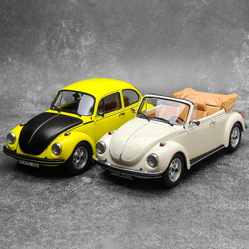 NOREV 1/18 VW Beetle 1303 Convertible Metal Car Model Diecast Open Top Vintage Vehicle Miniature Collection Static Display Gift
NOREV 1/18 VW Beetle 1303 Convertible Metal Car Model Diecast Open Top Vintage Vehicle Miniature Collection Static Display Gift