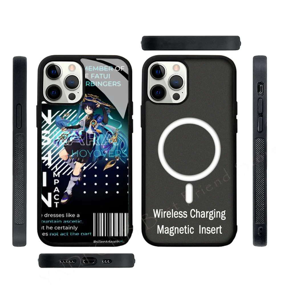 Wanderer Genshin Impcat Phone Case Strong Magnetic For IPhone 15 14 13 Pro Max Alex Mirror For Magsafe Wireless Charging Cover
Wanderer Genshin Impcat Phone Case Strong Magnetic For IPhone 15 14 13 Pro Max Alex Mirror For Magsafe Wireless Charging Cover