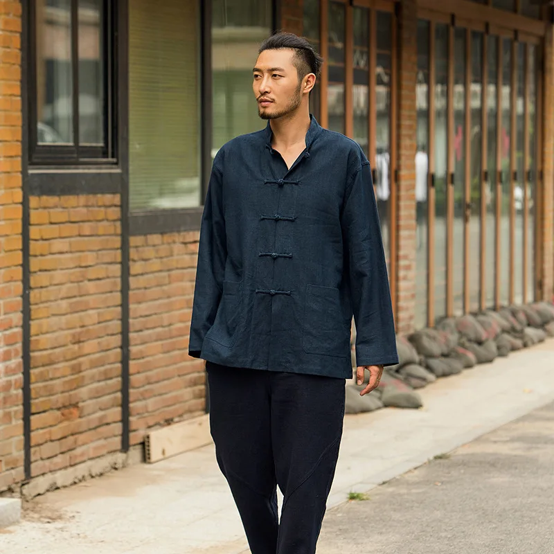 Spring New Linen Cardigan Chinese Style Retro Ramie Casual Long Sleeve Suit Fastener Decoration
Spring New Linen Cardigan Chinese Style Retro Ramie Casual Long Sleeve Suit Fastener Decoration