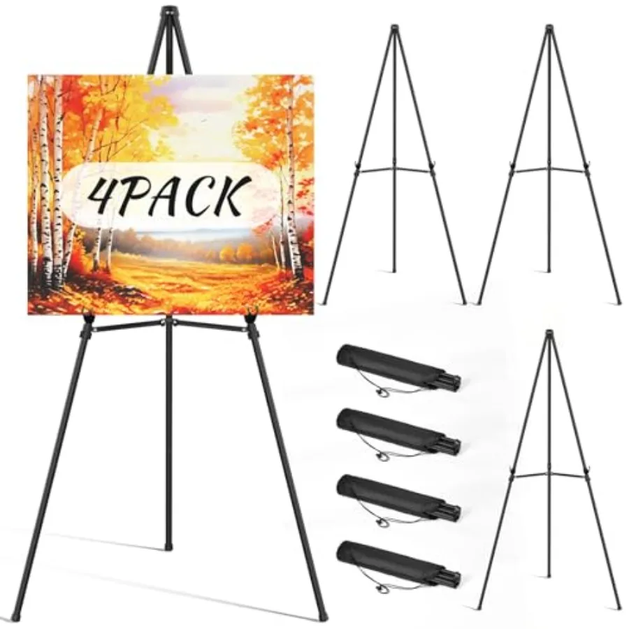 Портативная подставка-мольберт для вывесок 66 дюймов, регулируемая металлическая подставка для рисования, демонстрации свадебных табличек и плакатов - черная, 4 шт.
Портативная подставка-мольберт для вывесок 66 дюймов, регулируемая металлическая подставка для рисования, демонстрации свадебных табличек и плакатов - черная, 4 шт.