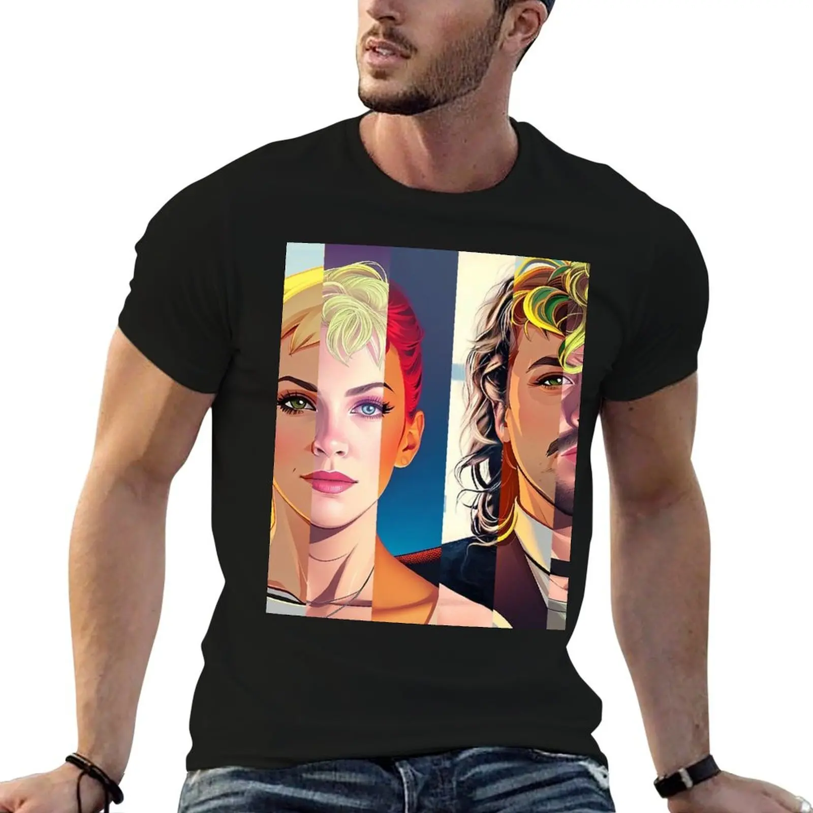 Eurythmics Revenge T-Shirt black cotton t-shirt plain for man package anime t shirts oversize T-Shirt
Eurythmics Revenge T-Shirt black cotton t-shirt plain for man package anime t shirts oversize T-Shirt