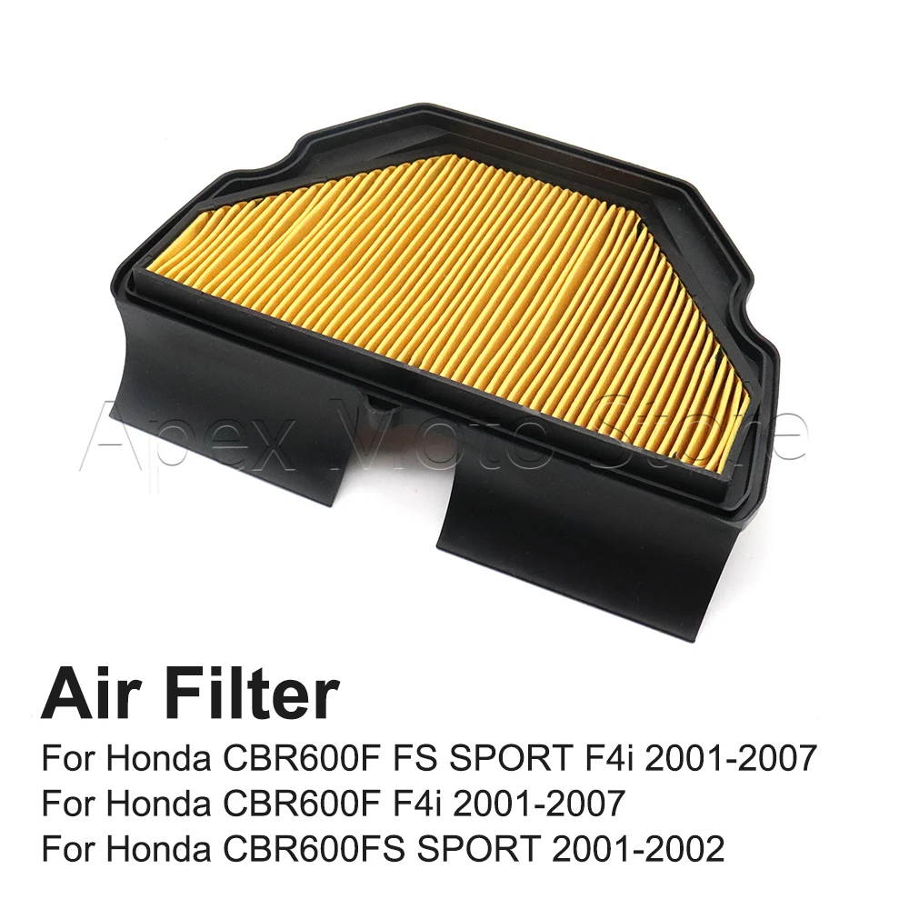 Motorcycle Accessories Air Filter Intake Cleaner For Honda CBR600F FS SPORT F4i 2001 2002 2003 2004 2005 2006 2007
Motorcycle Accessories Air Filter Intake Cleaner For Honda CBR600F FS SPORT F4i 2001 2002 2003 2004 2005 2006 2007