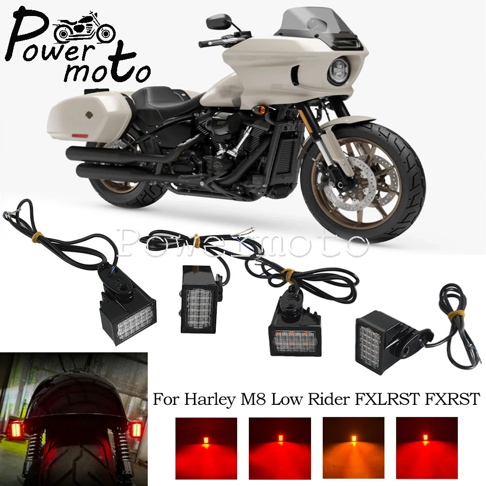 Светодиодные указатели поворота для Harley Softail Low Rider ST FXLRST 2022-UP El Diablo FXRST 2022, мини-задние стоп-сигналы для мотоцикла DRL
Светодиодные указатели поворота для Harley Softail Low Rider ST FXLRST 2022-UP El Diablo FXRST 2022, мини-задние стоп-сигналы для мотоцикла DRL