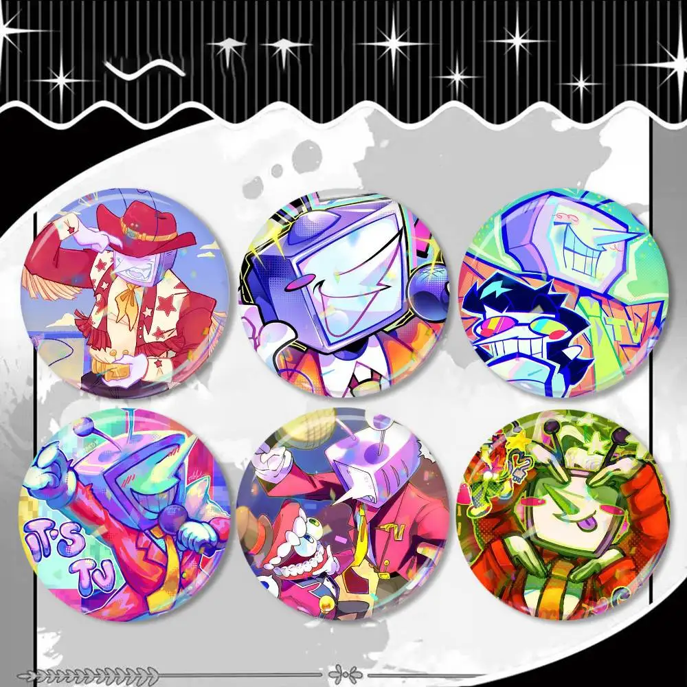 Cartoon Game Deltarune Tenna Creative Laser Badge Applicable For Backpack Clothes Hats Decor Creative Accessories
Cartoon Game Deltarune Tenna Creative Laser Badge Applicable For Backpack Clothes Hats Decor Creative Accessories