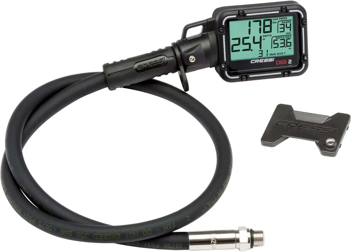 Cressi Digi 2 Console Digital Pressure + Depth Gauge
Cressi Digi 2 Console Digital Pressure + Depth Gauge