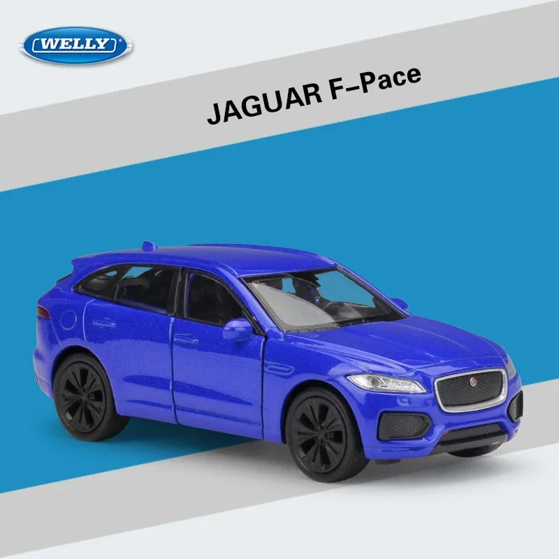 WELLY 1:36 JAGUAR F-Pace Simulation Alloy Car Model - Suitable for Children's Toys and Collections
WELLY 1:36 JAGUAR F-Pace Simulation Alloy Car Model - Suitable for Children's Toys and Collections
