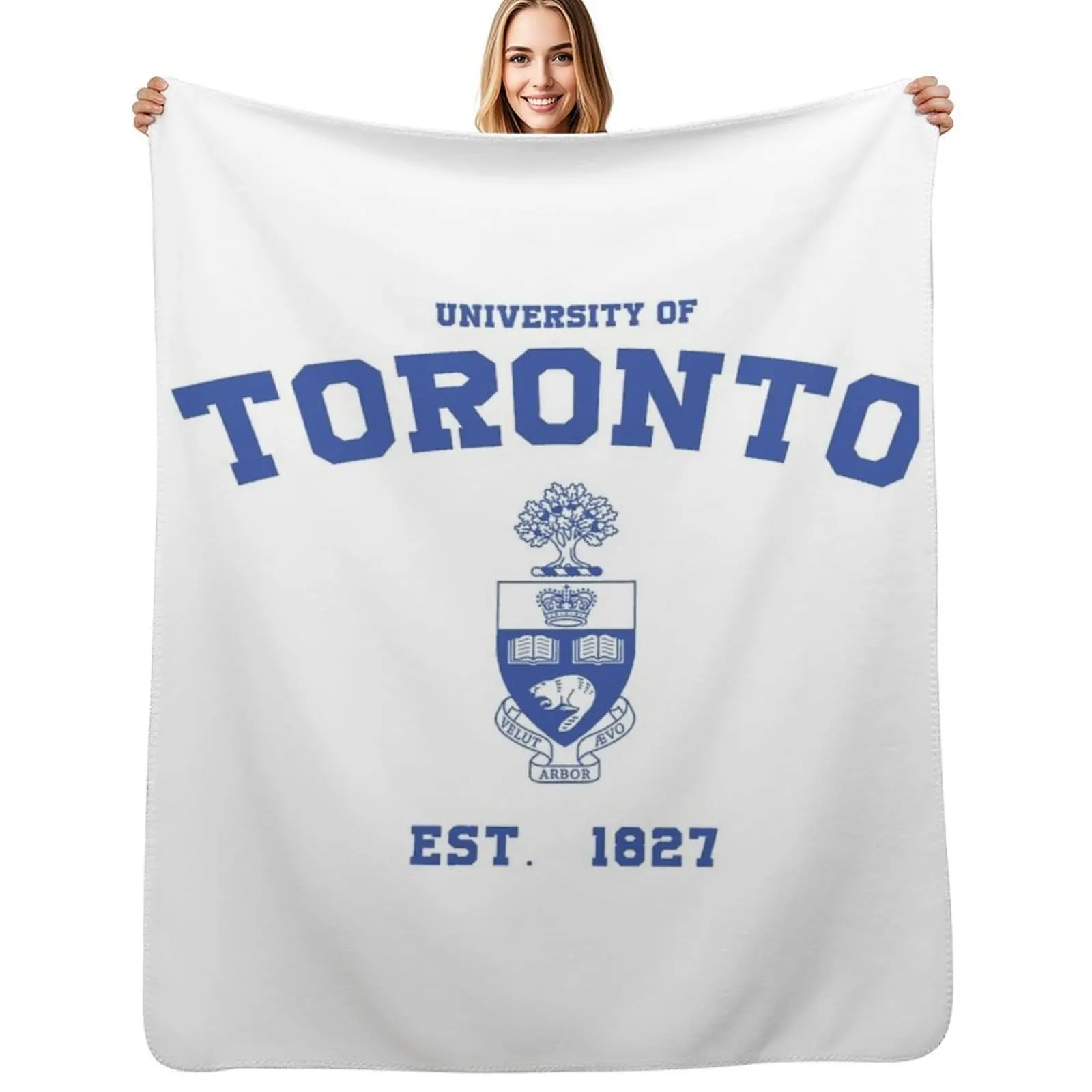 University of Toronto Throw Blanket Flannel Fleece Soft Warm Throw Blanket
University of Toronto Throw Blanket Flannel Fleece Soft Warm Throw Blanket