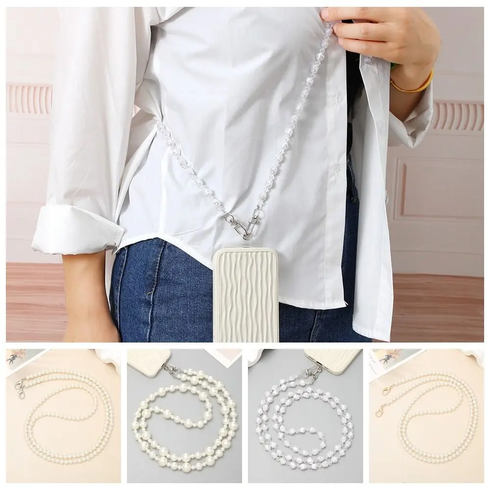 Single Shoulder Chain Pearl Crossbody Mobile Phone Chain Gold/silver Buckle Beading Anti Loss Universal Phone Case Accessories
Single Shoulder Chain Pearl Crossbody Mobile Phone Chain Gold/silver Buckle Beading Anti Loss Universal Phone Case Accessories