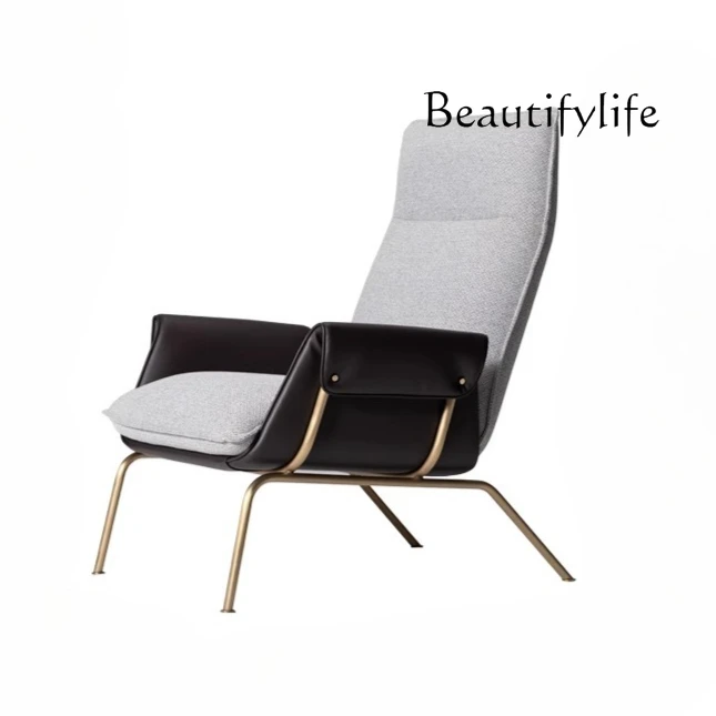 Leisure chair designer single sofa light luxury living room sofa side chair household small apartment
Leisure chair designer single sofa light luxury living room sofa side chair household small apartment