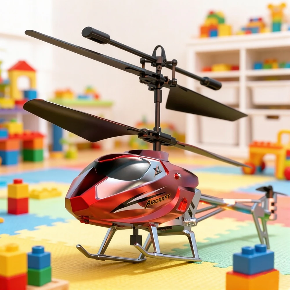 3.5CH Alloy RC Helicopter USB Charging Anti Crash Remote Control Plane with Gyro Stabilizer
3.5CH Alloy RC Helicopter USB Charging Anti Crash Remote Control Plane with Gyro Stabilizer