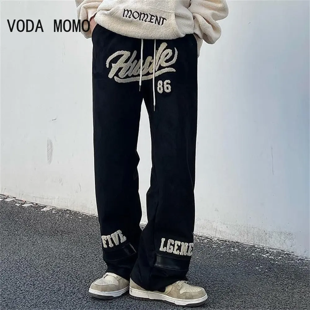 Retro Embroidered Denim Trousers Men Y2K Men's High Street Wide Leg Pants Street Loose Casual Jeans Letter Patch Pants Men
Retro Embroidered Denim Trousers Men Y2K Men's High Street Wide Leg Pants Street Loose Casual Jeans Letter Patch Pants Men