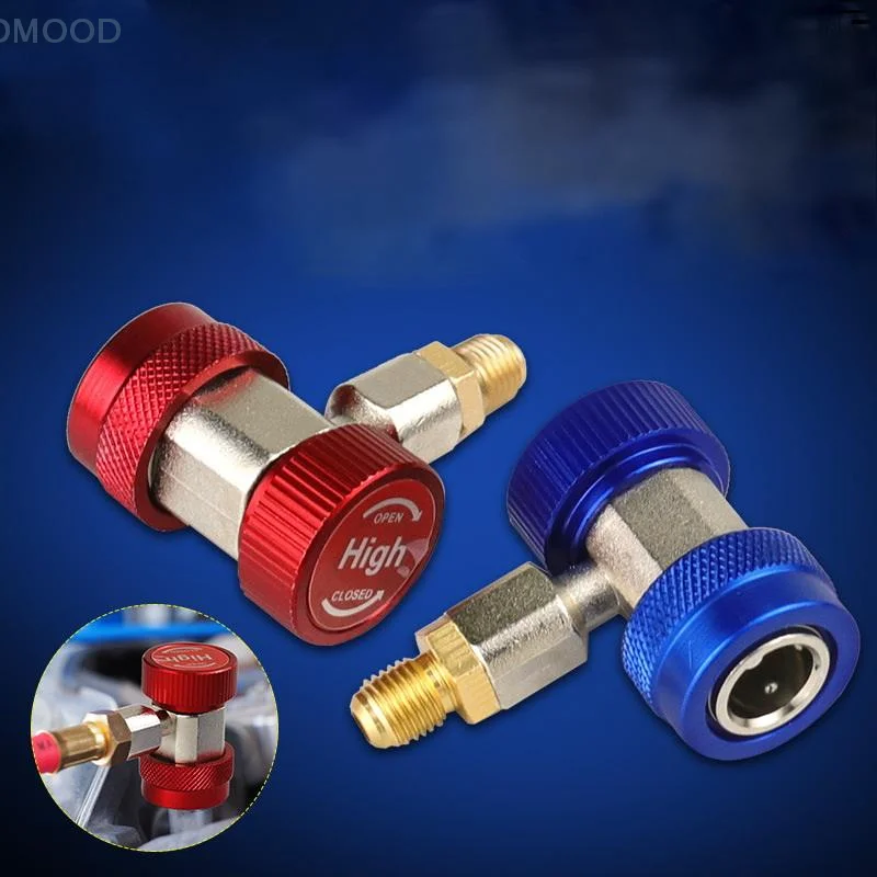 1Pc Superior Efficiency R134a Refrigerant Adapter Hose Fittings Automotive A/C High Low Pressure Couplers Conversion Accessories
1Pc Superior Efficiency R134a Refrigerant Adapter Hose Fittings Automotive A/C High Low Pressure Couplers Conversion Accessories