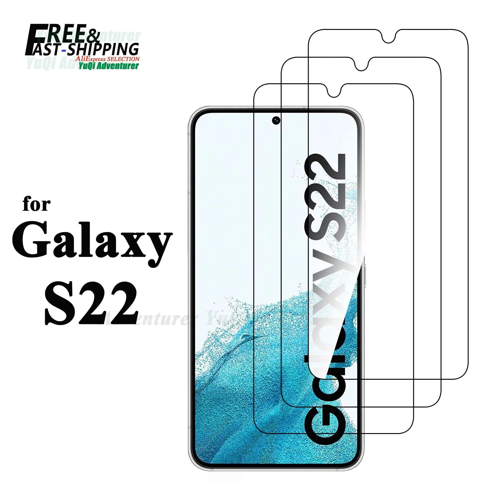 Screen Protector For Galaxy S22 Samsung, Tempered Glass Fingerprint Unlock HD Crystal 9H 0.22 mm High Aluminum Case Friendly
Screen Protector For Galaxy S22 Samsung, Tempered Glass Fingerprint Unlock HD Crystal 9H 0.22 mm High Aluminum Case Friendly