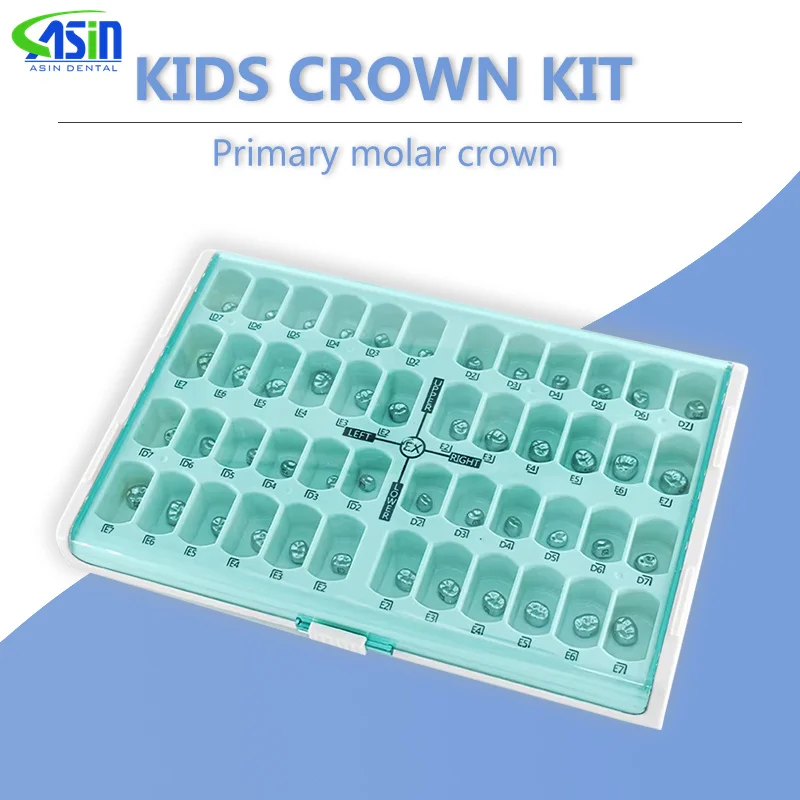 48/96 Pcs Dental Primary Molar Crown teeth Preformed Stainless Steel Temporary Crowns Kit Adult Kids Pediatric Dentistry Supply
48/96 Pcs Dental Primary Molar Crown teeth Preformed Stainless Steel Temporary Crowns Kit Adult Kids Pediatric Dentistry Supply