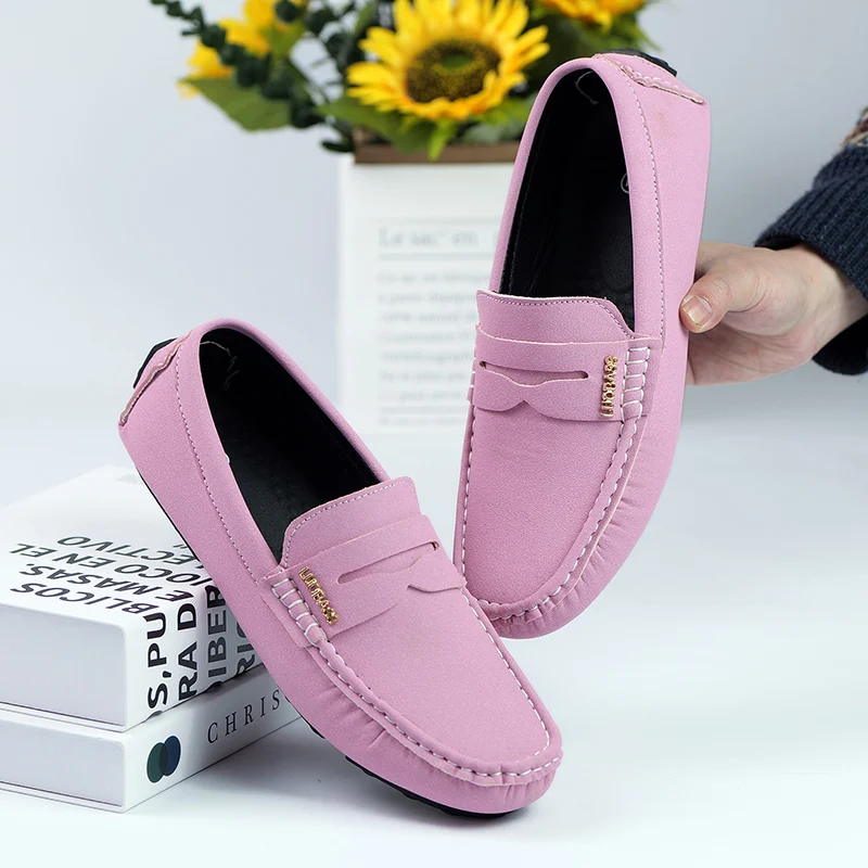 Men's Sleek Metal-Buckle Driving Loafers, Men's Daily Casual Slip-On Footwear, Men's Reinforced Abrasion-Resistant Footwear
Men's Sleek Metal-Buckle Driving Loafers, Men's Daily Casual Slip-On Footwear, Men's Reinforced Abrasion-Resistant Footwear