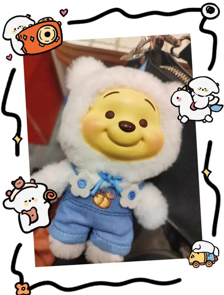 New Original Arrival Winnie The Pooh Bear Candy Doll Trendy Blind Box Toy Children's Gift Hanging Ornament Soft Toy
New Original Arrival Winnie The Pooh Bear Candy Doll Trendy Blind Box Toy Children's Gift Hanging Ornament Soft Toy