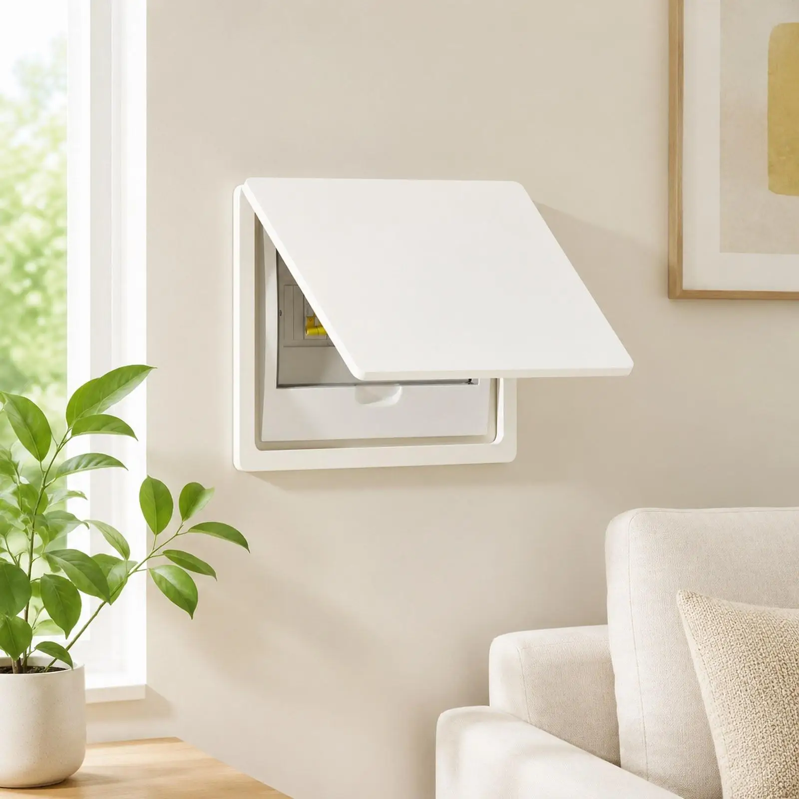 Breaker Box Decorative Cover Lightweight Stylish Adults Decorative Electrical Panel Cover Distribution Box Decor for Office Cafe
Breaker Box Decorative Cover Lightweight Stylish Adults Decorative Electrical Panel Cover Distribution Box Decor for Office Cafe