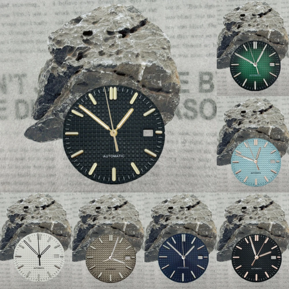 Green Luminous 31.8mm Diameter Single Calendar Dial Accessories for NH35 NH36 NH70 Japan Automatic Movement for Oak Case No Logo
Green Luminous 31.8mm Diameter Single Calendar Dial Accessories for NH35 NH36 NH70 Japan Automatic Movement for Oak Case No Logo