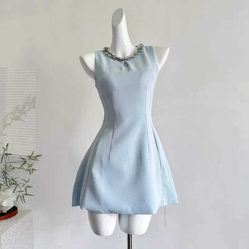 High Quality Luxury Sequins Small Fragrance Short Dresses For Woman Sweet Fashion Summer Dress Party Vestidos Roupas Feminina
High Quality Luxury Sequins Small Fragrance Short Dresses For Woman Sweet Fashion Summer Dress Party Vestidos Roupas Feminina