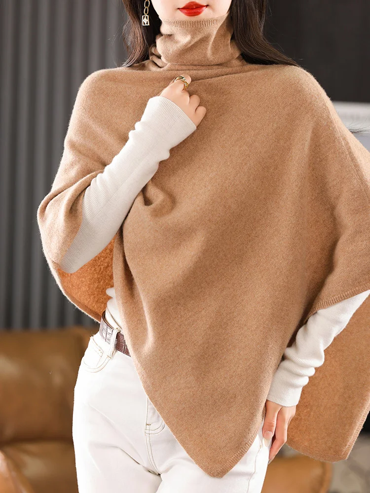 New Arrival Woolen Shawl Knitted 100 Pure Wool Asymmetrical Collar Coat Sweater Cover up Korean Style Winter Warm Women's Fas...
New Arrival Woolen Shawl Knitted 100 Pure Wool Asymmetrical Collar Coat Sweater Cover up Korean Style Winter Warm Women's Fas...