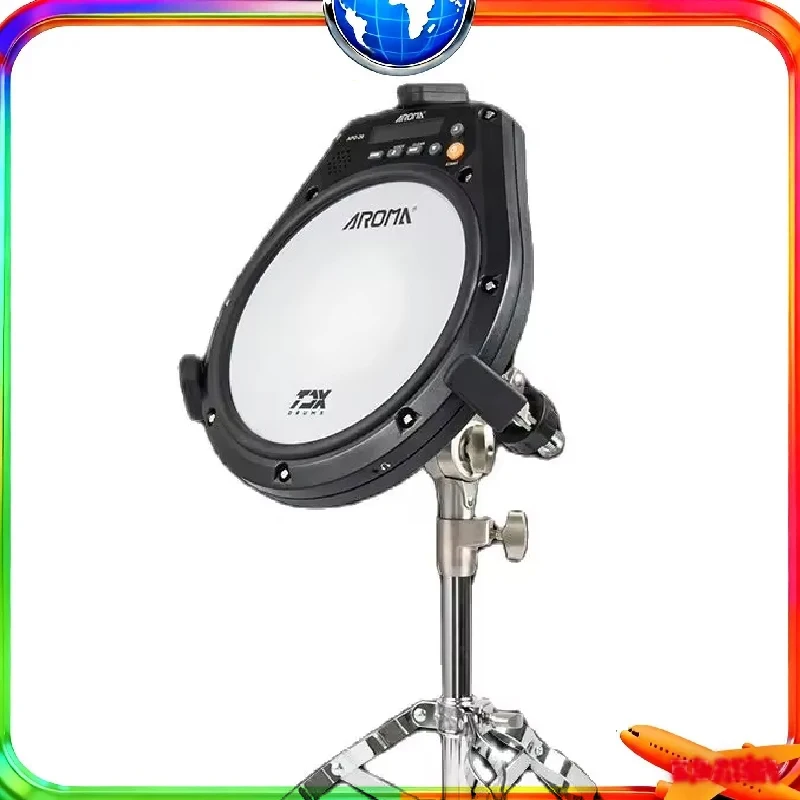 Aroma 8 Inch Rechargeable Electronic Drum Pad Multifunction Digital Electric Drum with Speed Detection Metronome for Practice
Aroma 8 Inch Rechargeable Electronic Drum Pad Multifunction Digital Electric Drum with Speed Detection Metronome for Practice
