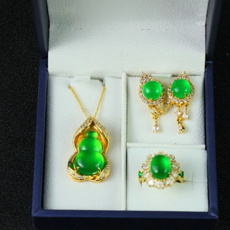 Новый натуральный комплект из тыквы высокого ледяного зеленого цвета, вечерние украшения в этническом стиле в стиле ретро
Новый натуральный комплект из тыквы высокого ледяного зеленого цвета, вечерние украшения в этническом стиле в стиле ретро