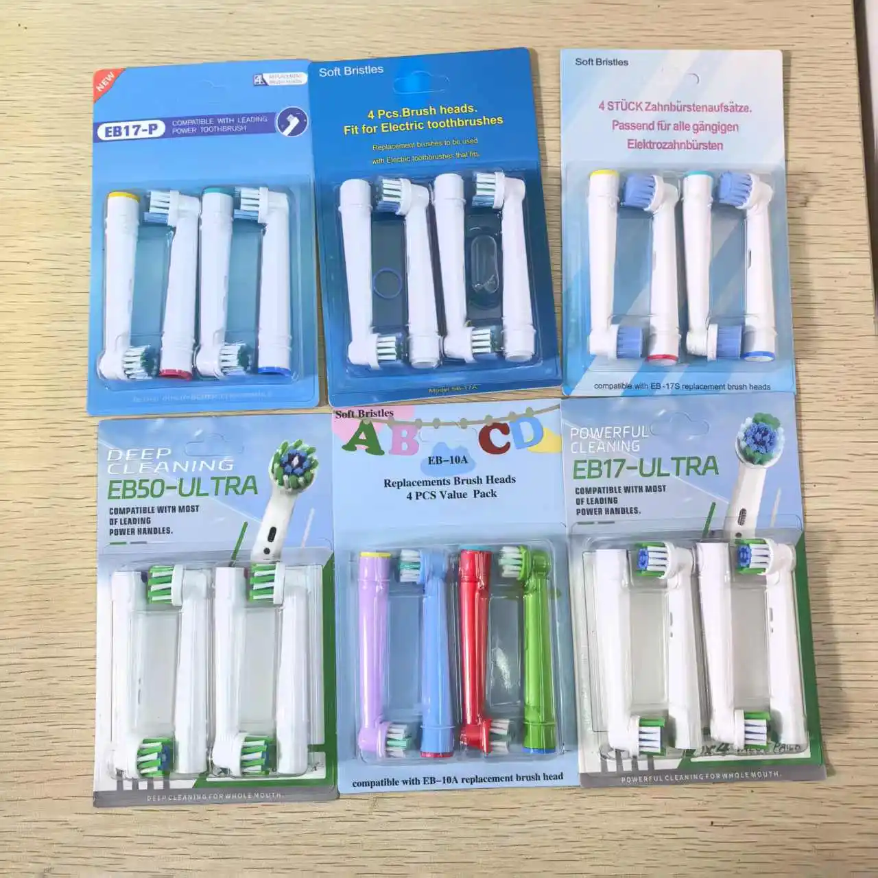 Набор из 20/4 шт., насадки для электрических зубных щеток для Oral B, чувствительная замена EB17Ultra EB10A SB-17A EB17S EB50Ultra EB17P EB10A
Набор из 20/4 шт., насадки для электрических зубных щеток для Oral B, чувствительная замена EB17Ultra EB10A SB-17A EB17S EB50Ultra EB17P EB10A