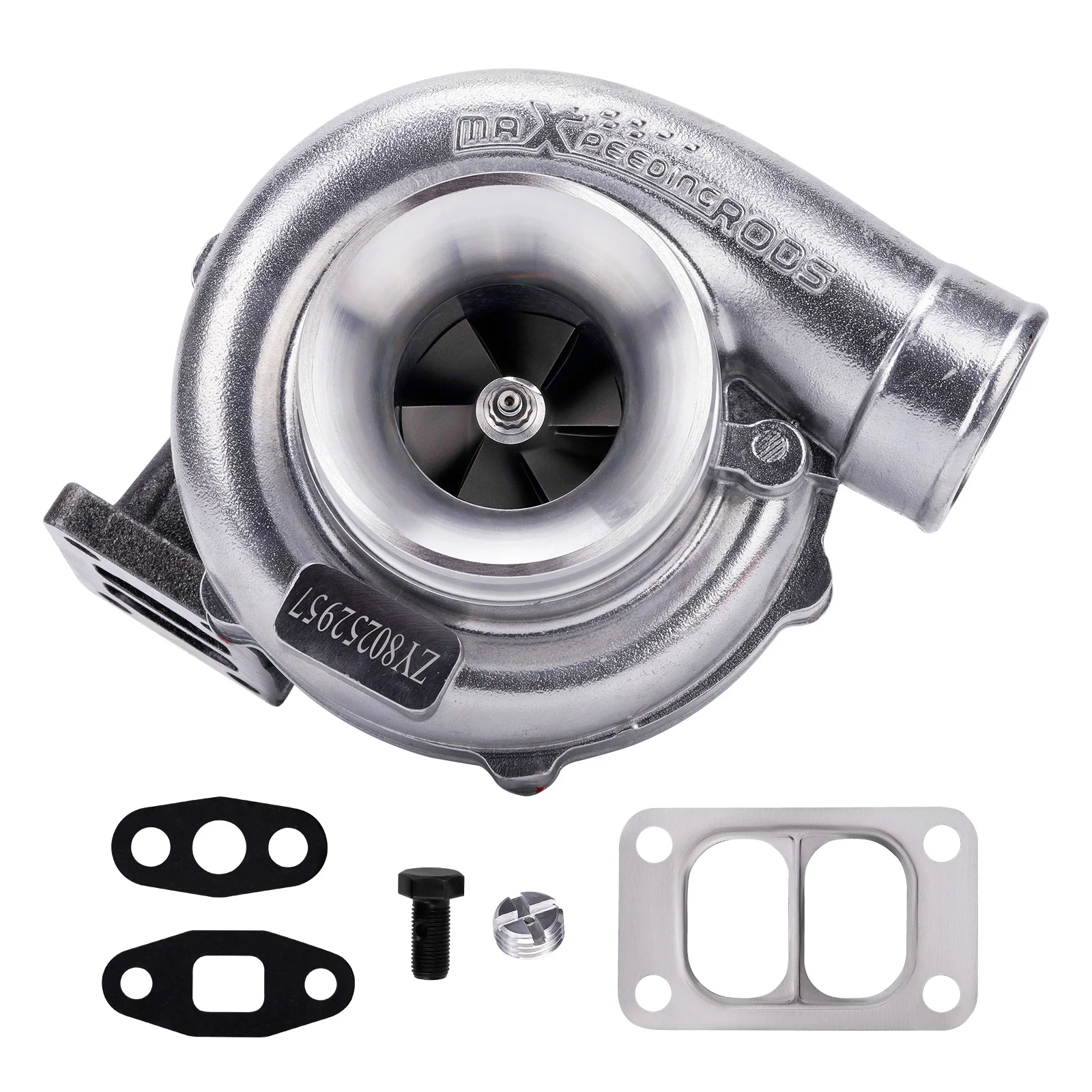 MaXpeedingrods T70 Turbo Turbocharger for 1.8L-3.0L Engines T3 Flange V Band 0.7 A/R 500BHP
MaXpeedingrods T70 Turbo Turbocharger for 1.8L-3.0L Engines T3 Flange V Band 0.7 A/R 500BHP