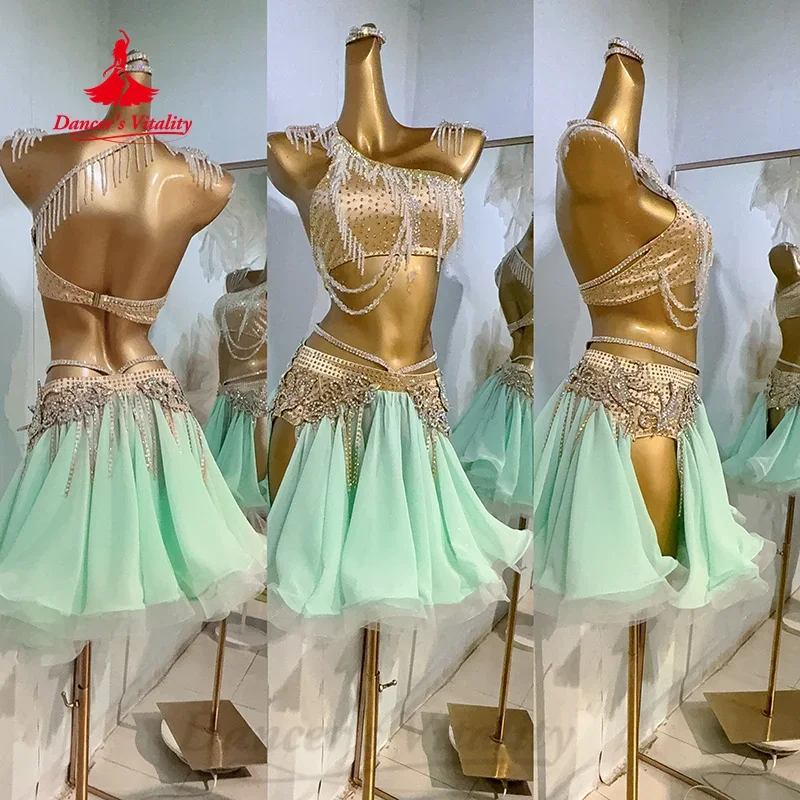 Latin Dance Performance Costume Suit Women Custom Backless Tassel Top+sexy Short Skirt 2pcs Tango Samba Rumba Competition Outfit
Latin Dance Performance Costume Suit Women Custom Backless Tassel Top+sexy Short Skirt 2pcs Tango Samba Rumba Competition Outfit
