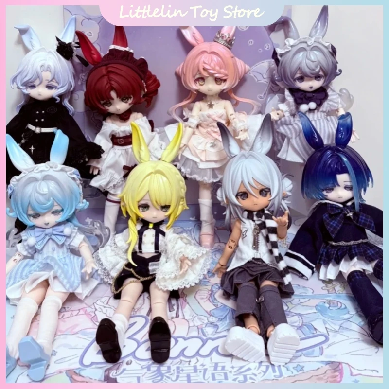 Официальная серия Bonnie V3 Meteorological Star Language Bjd слепая коробка 1/12 Joint Mobility Модные игрушки Коллекционная модель Орнамент Подарок
Официальная серия Bonnie V3 Meteorological Star Language Bjd слепая коробка 1/12 Joint Mobility Модные игрушки Коллекционная модель Орнамент Подарок