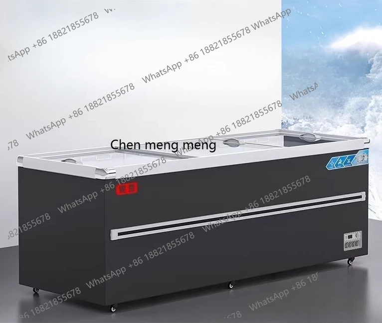 Витрина с холодильной морозильной камерой, прозрачный стеклянный шкаф, коммерческий горизонтальный шкаф большой вместимости
Витрина с холодильной морозильной камерой, прозрачный стеклянный шкаф, коммерческий горизонтальный шкаф большой вместимости